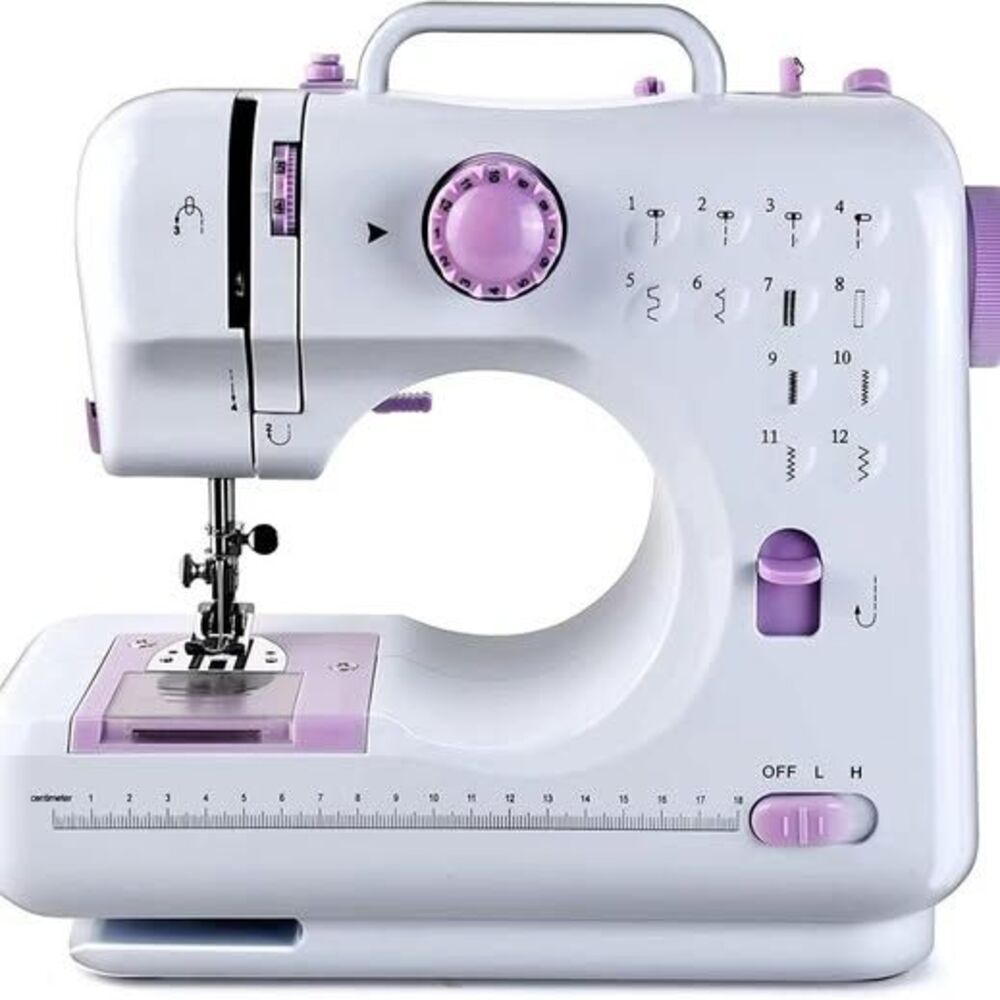 Mini Portable Electric Sewing Machine for Beginners with 12 Built-In Stitches